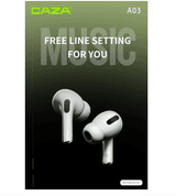 CAZA A03 Wireless TWS | Bluetooth TWS | Hi-Fi systems | | Excellent Sound | - Earbuds & Earphone | Buy Online in Nepal at A-One Collection