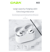 CAZA A03 Wireless TWS | Bluetooth TWS | Hi-Fi systems | | Excellent Sound | - Earbuds & Earphone (View 2) | Buy Online in Nepal at A-One Collection