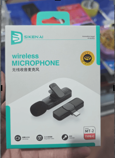 SIKENAI MT-2 Wireless Microphone with Type-C Receiver - Electronics & Accessories | Buy Online in Nepal at A-One Collection