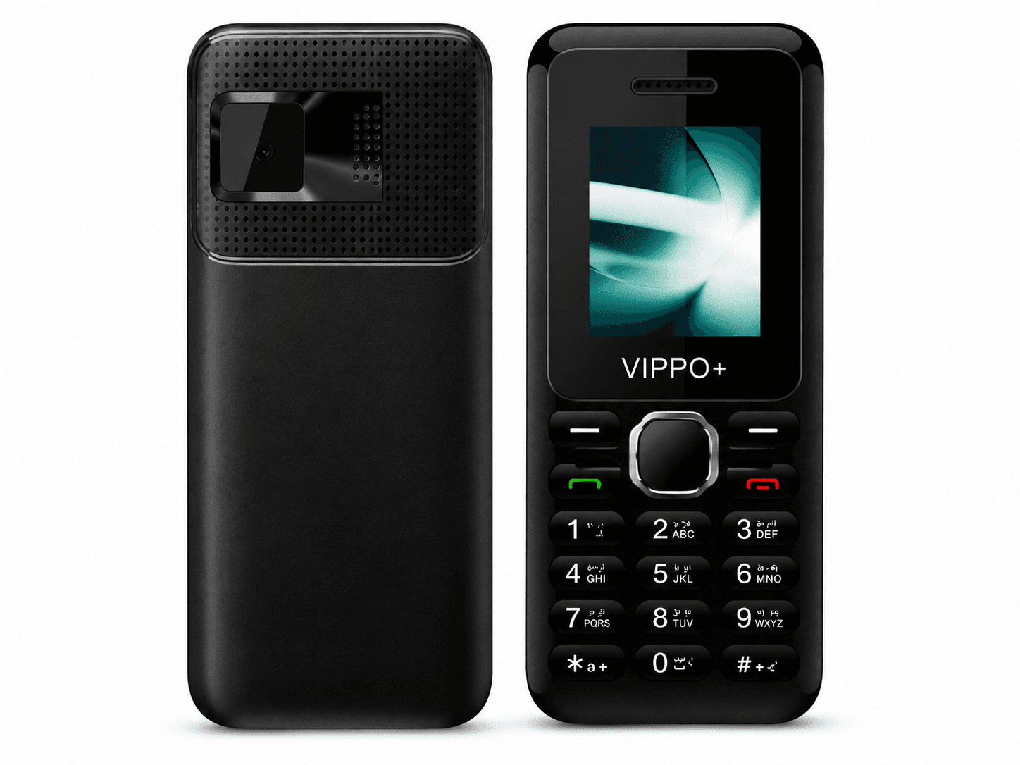 Keypad Mobile VIPPO+ HOT-15PRO Dual SIM |LED Torch| Wireless FM & MP3/MP4 Player - Keypad Mobile Phone | Buy Online in Nepal at A-One Collection
